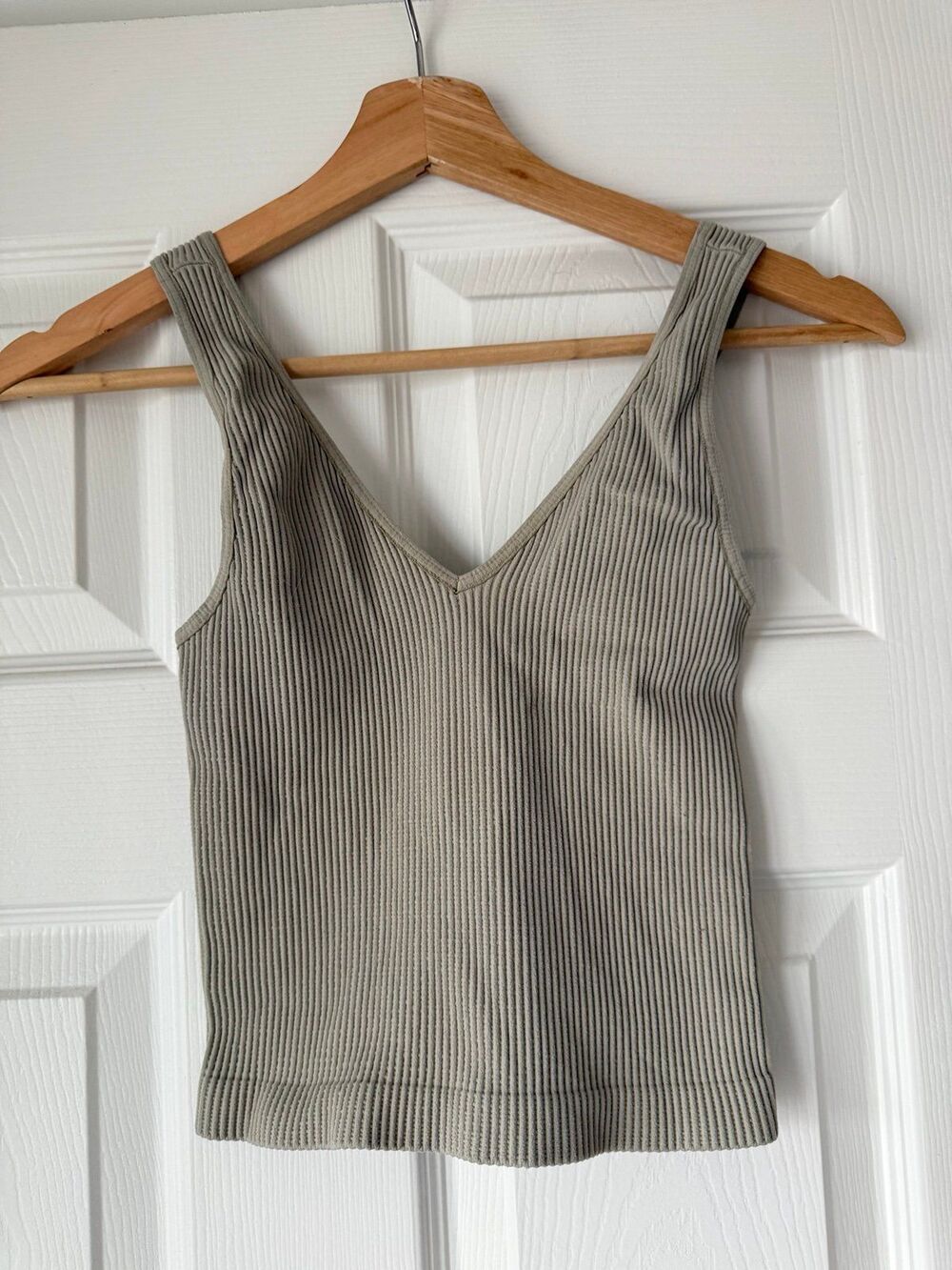 stretchy green tank